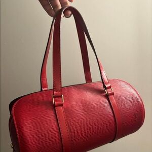 Red Louis Vuitton papillon